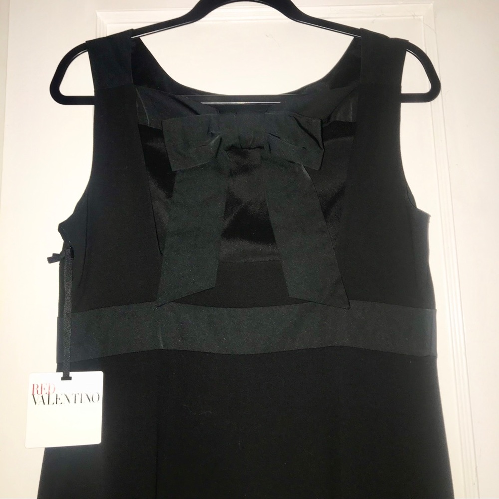 RED Valentino Black Dress with Bow